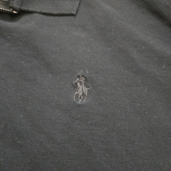 Ralph Lauren Men's Black Polo Shirt Classic Fit Stretch Mesh XXL - Picture 4 of 9